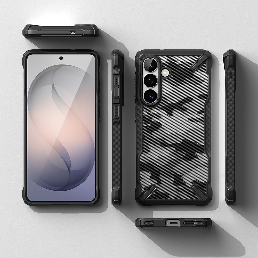 Case for Samsung Galaxy S26 S942, Ringke, Fusion X, Camouflage