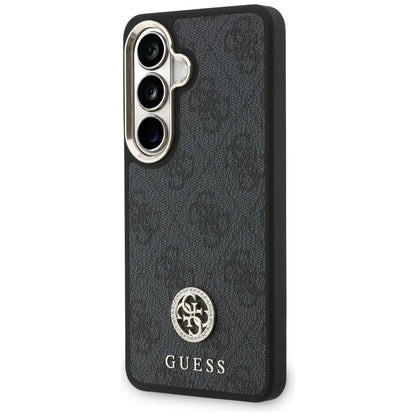Fodral för Samsung Galaxy S26 S942, GUESS, 4G Big Rhinestone Triangle Strap, Svart