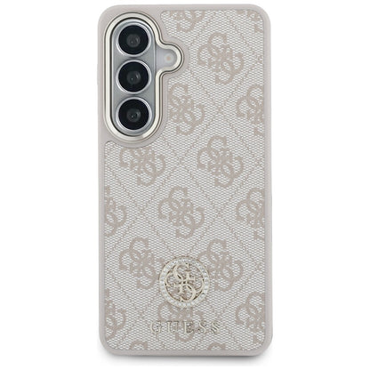 Fodral för Samsung Galaxy S26 S942, GUESS, 4G Big Rhinestone Triangle Strap, Rosa