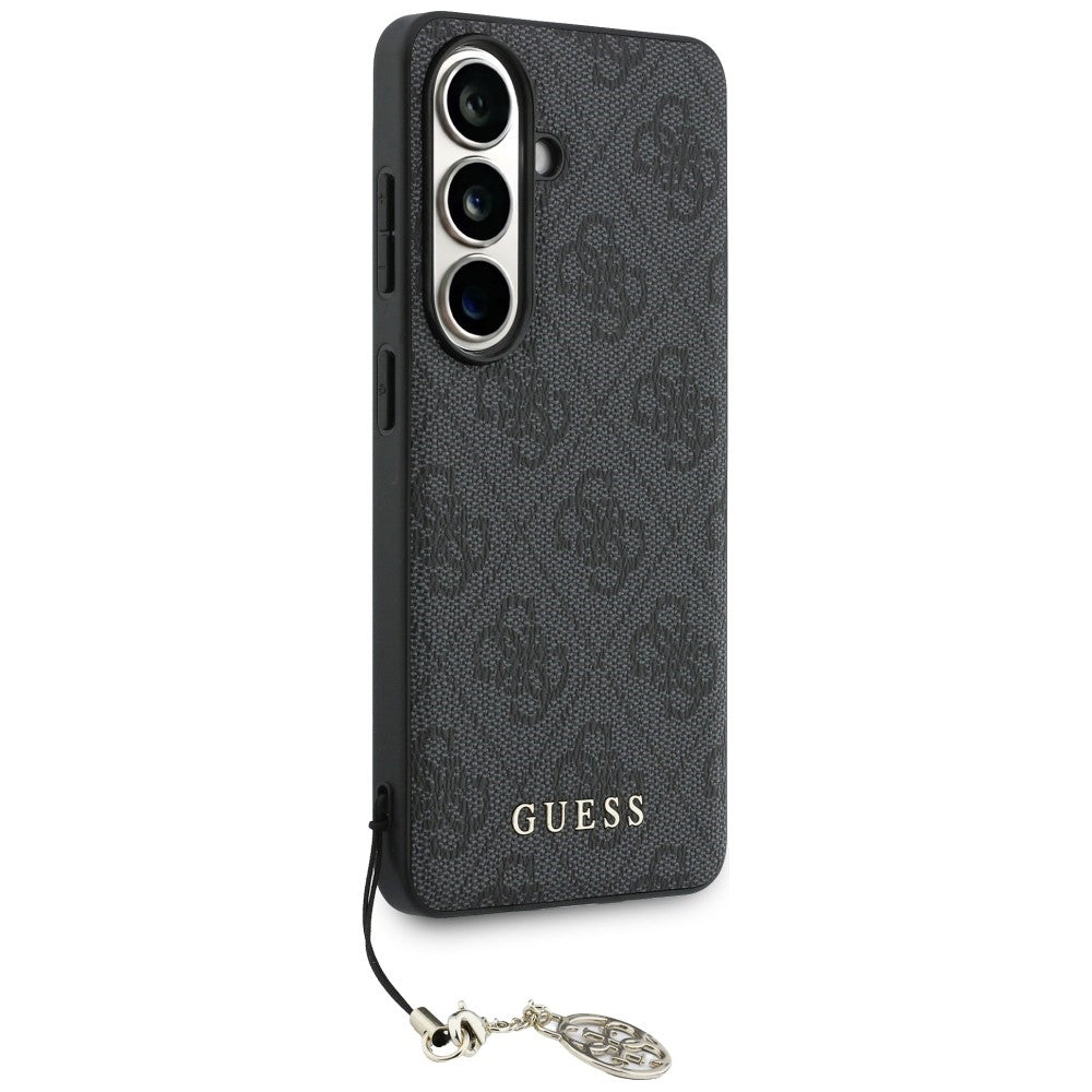 Fodral för Samsung Galaxy S26 S942, Guess, 4G Classic Logo Charm, Svart