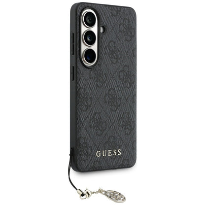 Fodral för Samsung Galaxy S26 S942, Guess, 4G Classic Logo Charm, Svart