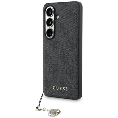 Fodral för Samsung Galaxy S26 S942, Guess, 4G Classic Logo Charm, Svart