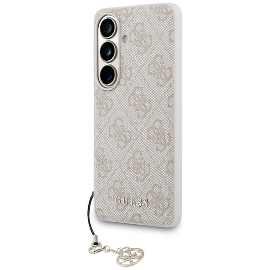Fodral för Samsung Galaxy S26 S942, Guess, 4G Classic Logo Charm, Rosa
