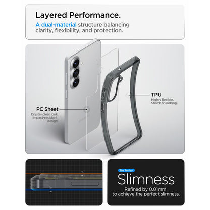 Case for Samsung Galaxy S26 S942, Spigen, Ultra Hybrid, Smoky ACS10733