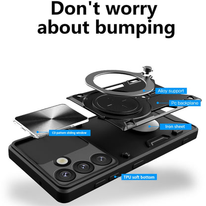 Fodral för Samsung Galaxy S26, Techsuit, CamGuard Pro, Röd