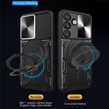 Fodral för Samsung Galaxy S26, Techsuit, CamGuard Pro, Röd