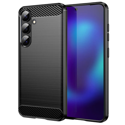 Skyddsfodral för Samsung Galaxy S26, Techsuit, Kolfiber, Svart