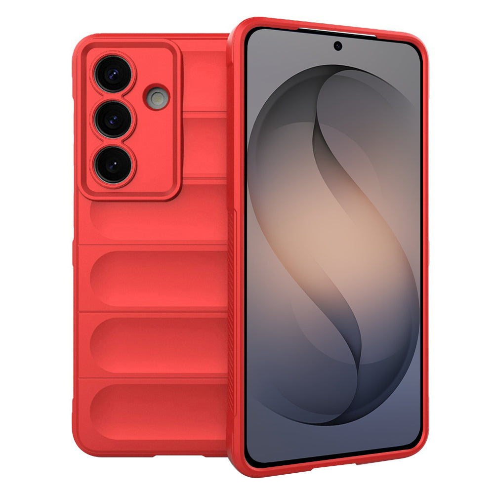 Fodral för Samsung Galaxy S26 S942, Techsuit, Magic Shield, Röd