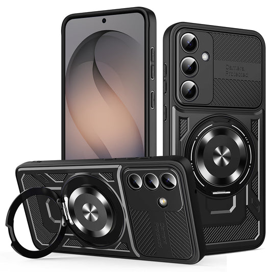 Fodral för Samsung Galaxy S26, Techsuit, RuggedCam, Svart