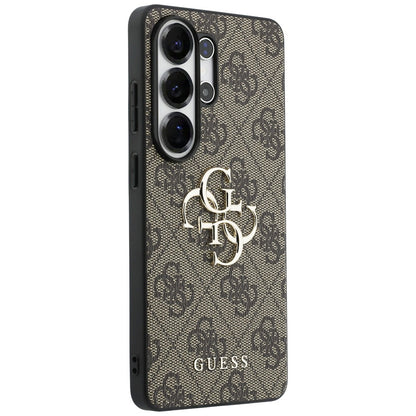 Case for Samsung Galaxy S26 Ultra S948, Guess, 4G Big Logo, Brown