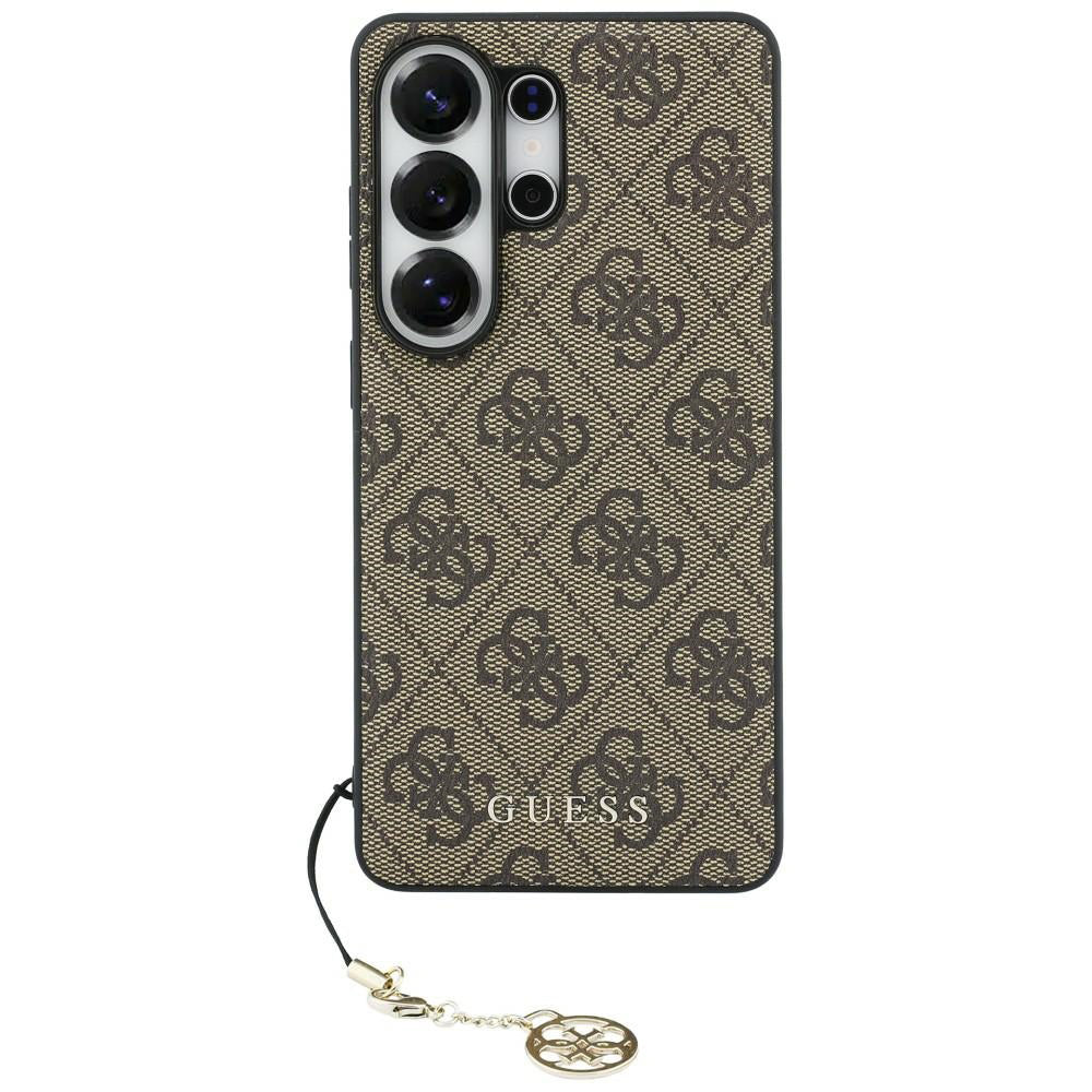 Fodral för Samsung Galaxy S26 Ultra S948, Guess, 4G Classic Logo Charm, Brun