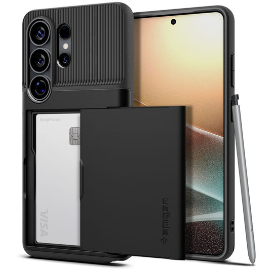 Fodral för Samsung Galaxy S26 Ultra S948, Spigen, Slim Armor CS, Svart ACS11036