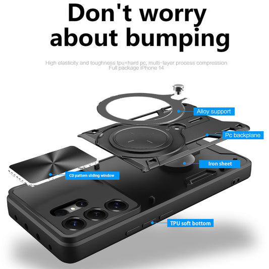 Fodral för Samsung Galaxy S26 Ultra, Techsuit, CamGuard Pro, Svart