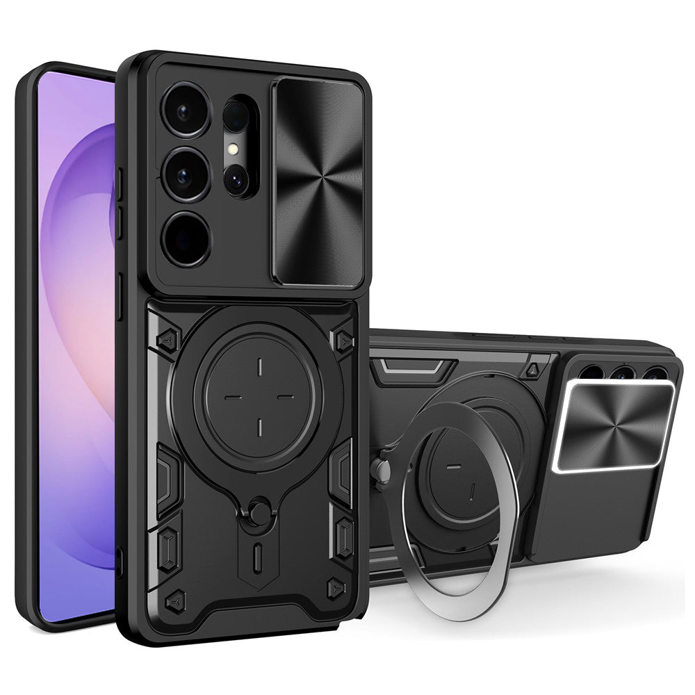Fodral för Samsung Galaxy S26 Ultra, Techsuit, CamGuard Pro, Svart