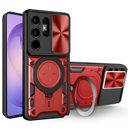 Fodral för Samsung Galaxy S26 Ultra, Techsuit, CamGuard Pro, Röd