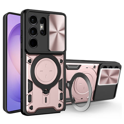 Fodral för Samsung Galaxy S26 Ultra, Techsuit, CamGuard Pro, Roséguld