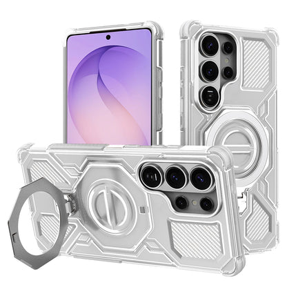 Skyddsfodral för Samsung Galaxy S26 Ultra, Techsuit, Carbon Shield Pro, Vit.