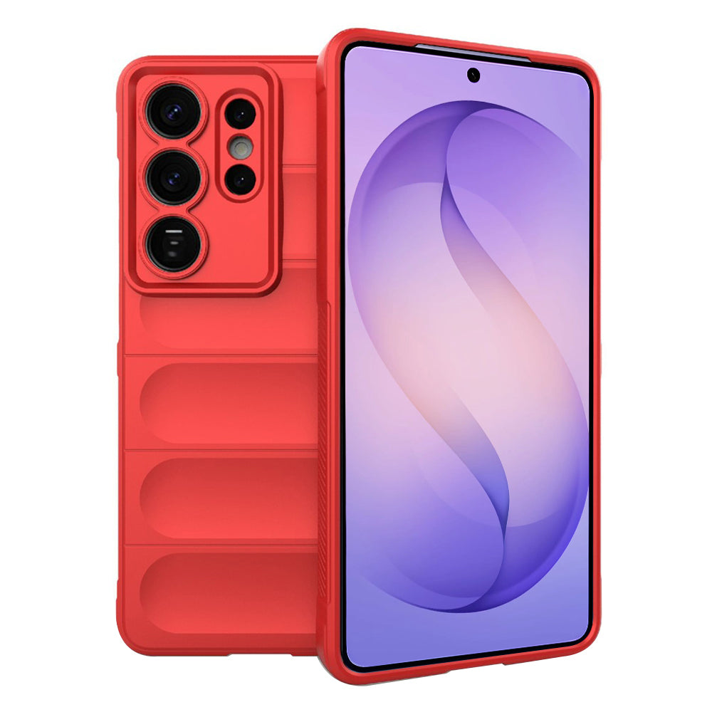 Fodral för Samsung Galaxy S26 Ultra S948, Techsuit, Magic Shield, Röd