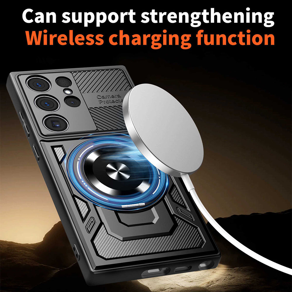 Skyddsfodral för Samsung Galaxy S26 Ultra, Techsuit, RuggedCam, Grå