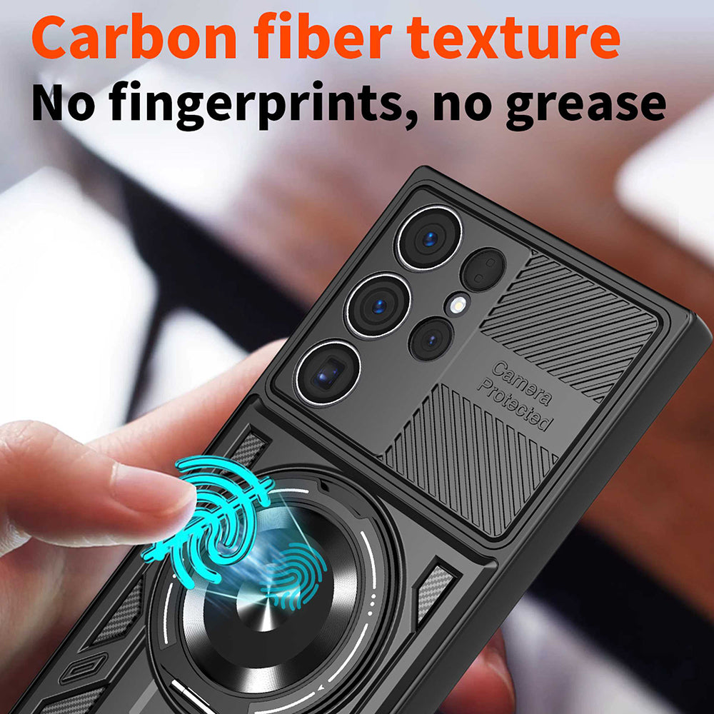 Skyddsfodral för Samsung Galaxy S26 Ultra, Techsuit, RuggedCam, Grå