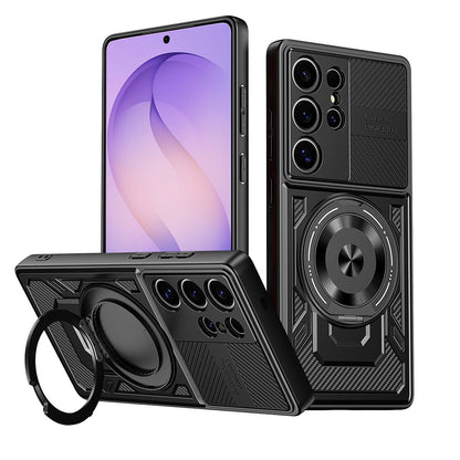 Fodral för Samsung Galaxy S26 Ultra, Techsuit, RuggedCam, Svart