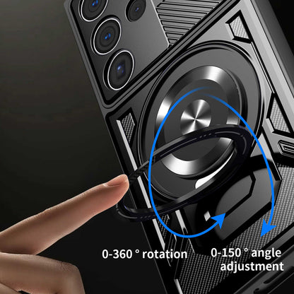 Fodral för Samsung Galaxy S26 Ultra, Techsuit, RuggedCam, Svart