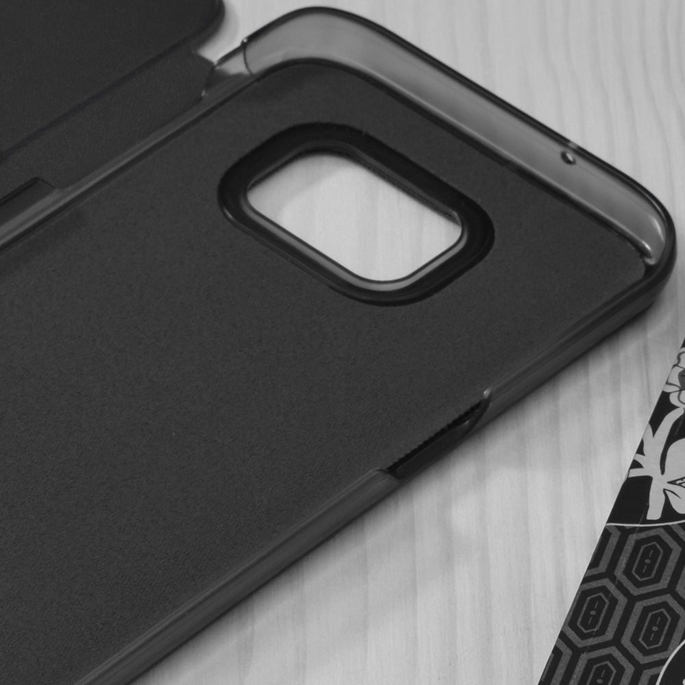 Fodral för Samsung Galaxy S7 edge G935, Techsuit, eFold, Svart