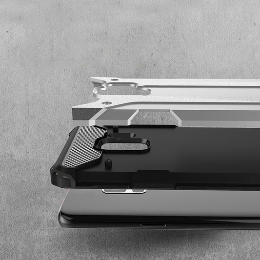 Fodral för Samsung Galaxy S9 G960, Techsuit, Hybrid Armor, Svart