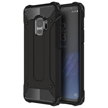 Fodral för Samsung Galaxy S9 G960, Techsuit, Hybrid Armor, Svart