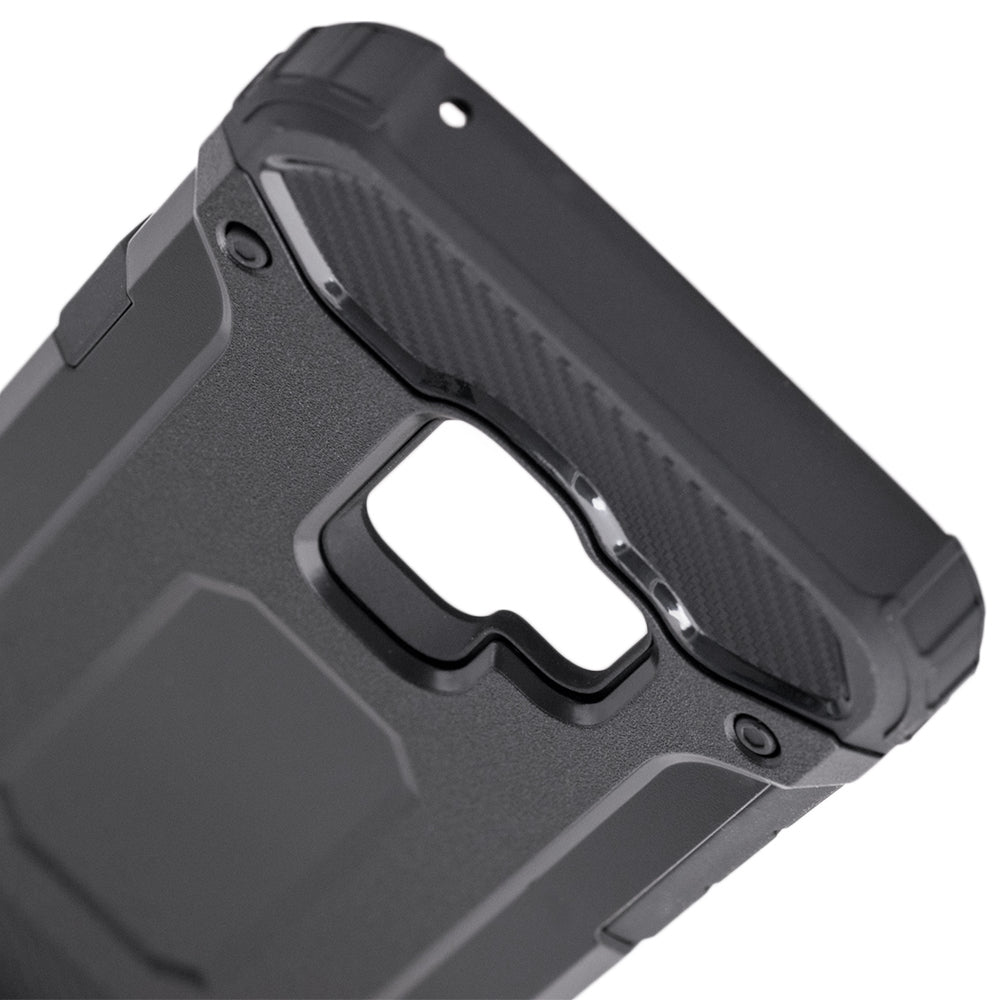 Fodral för Samsung Galaxy S9 G960, Techsuit, Hybrid Armor, Svart
