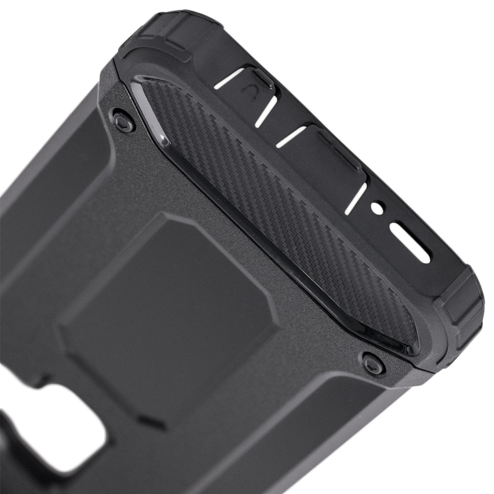 Fodral för Samsung Galaxy S9 G960, Techsuit, Hybrid Armor, Svart