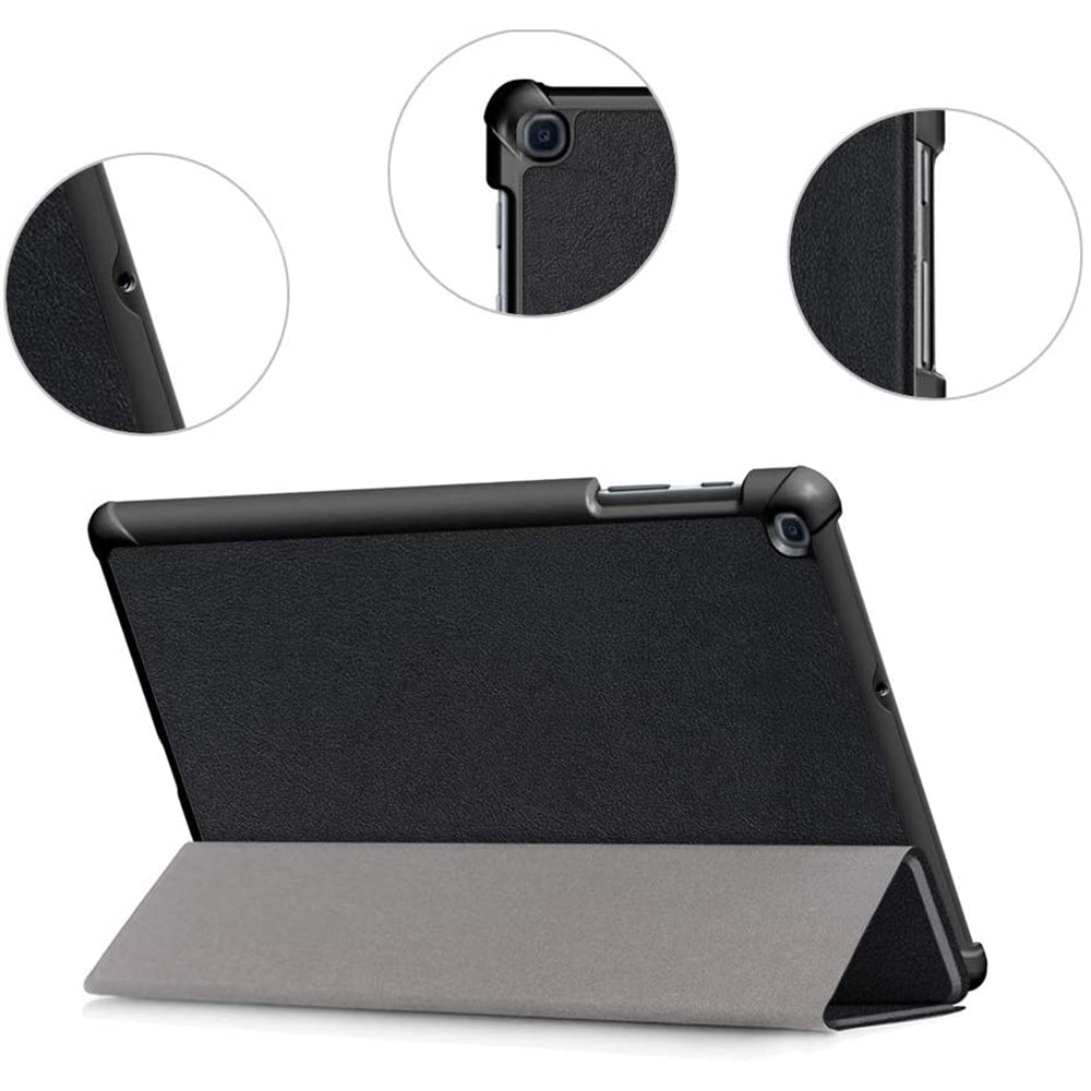 Fodral för Samsung Galaxy Tab A 10.1 (2019), Techsuit, FoldPro, Svart