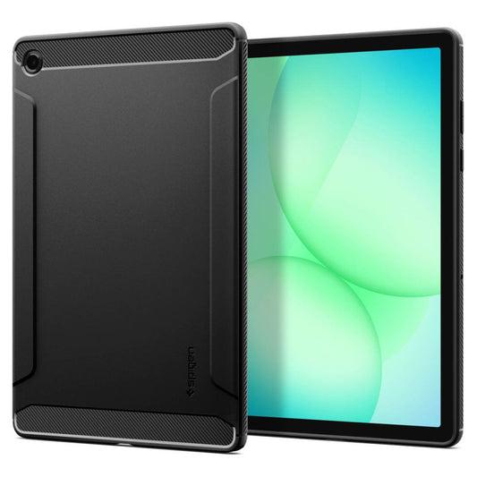 Fodral för Samsung Galaxy Tab A11+, Spigen, Rugged Armor, Mattsvart