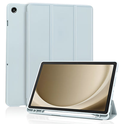 Fodral för Samsung Galaxy Tab A11+ / Tab A9+, Techsuit, Flex Trifold, Blå