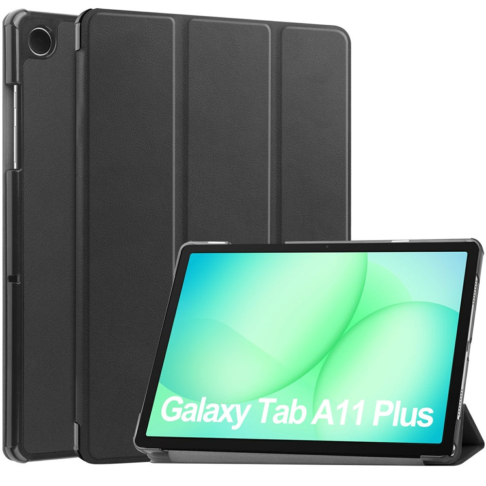 Fodral för Samsung Galaxy Tab A11+ / Tab A9+, Techsuit, FoldPro, Svart