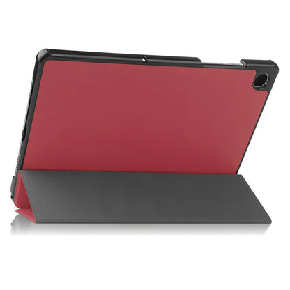 Fodral för Samsung Galaxy Tab A11+ / Tab A9+, Techsuit, FoldPro, Röd