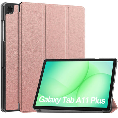 Fodral för Samsung Galaxy Tab A11+ / Tab A9+, Techsuit, FoldPro, Rosa