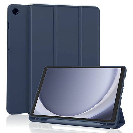 Fodral för Samsung Galaxy Tab A11 / Tab A9, Techsuit, Flex Trifold, Blå