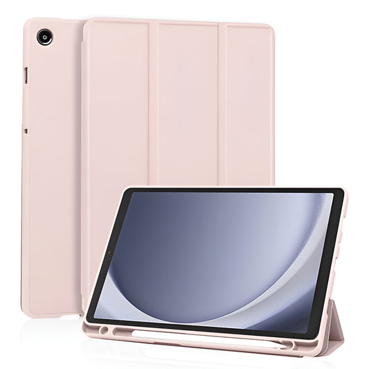 Fodral för Samsung Galaxy Tab A11 / Tab A9, Techsuit, Flex Trifold New Model, Rosa