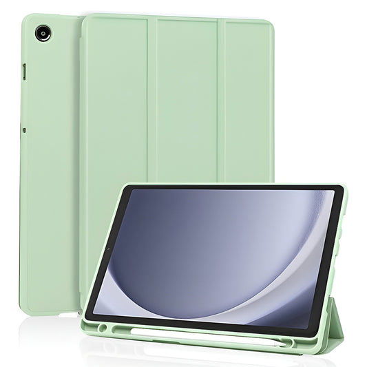 Fodral för Samsung Galaxy Tab A11 / Tab A9, Techsuit, Flex Trifold New Model, Matcha Grön