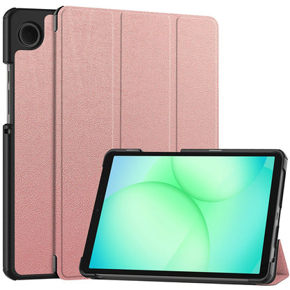 Fodral för Samsung Galaxy Tab A11 / Tab A9, Techsuit, FoldPro, Roséguld