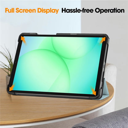Fodral för Samsung Galaxy Tab A11 / Tab A9, Techsuit, FoldPro Unicorn Ny Modell, Flerfärgad
