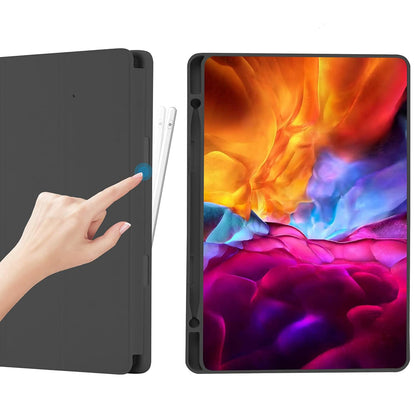 Fodral för Samsung Galaxy Tab A7 Lite, Techsuit, Flex Trifold, Svart