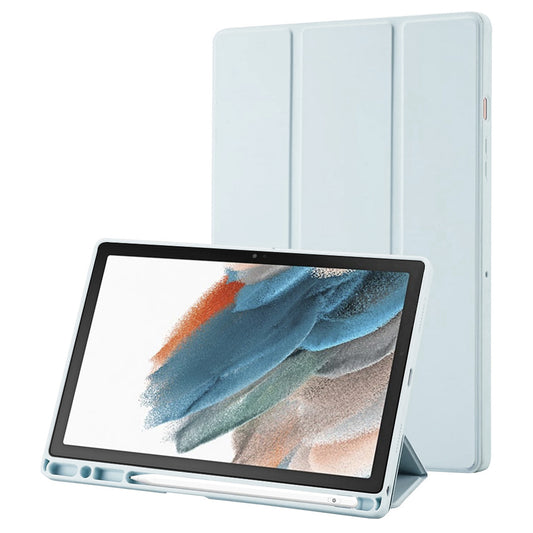 Fodral för Samsung Galaxy Tab A8 10.5 (2021), Techsuit, Flex Trifold, Blå