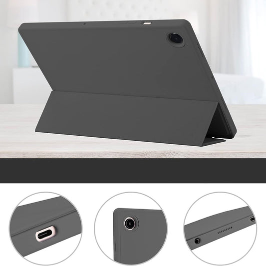 Fodral för Samsung Galaxy Tab A8 10.5 (2021), Techsuit, Flex Trifold, Blå