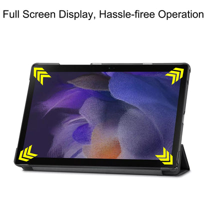 Fodral för Samsung Galaxy Tab A8 10.5 (2021), Techsuit, FoldPro, Svart