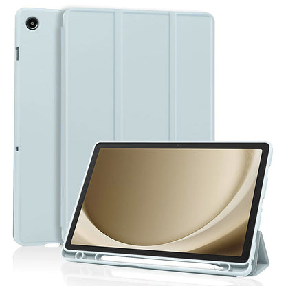 Fodral för Samsung Galaxy Tab A11+ / Tab A9+, Techsuit, Flex Trifold, Blå