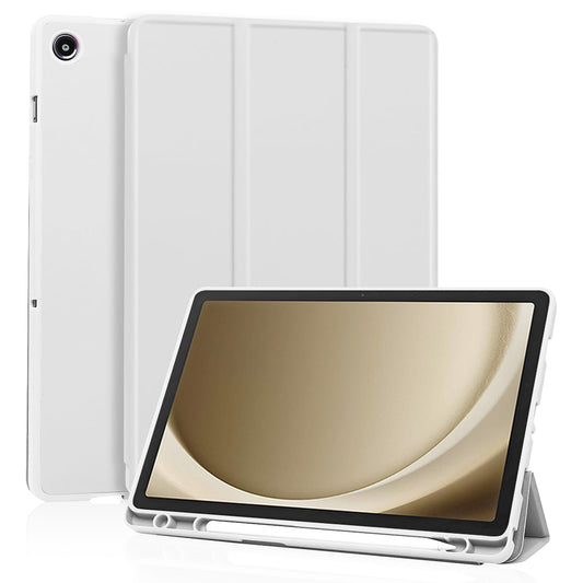 Fodral för Samsung Galaxy Tab A9+, Techsuit, Flex Trifold, Grå