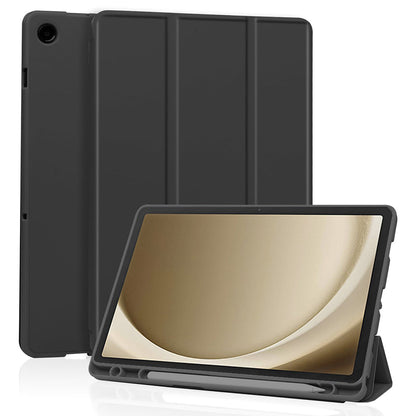Fodral för Samsung Galaxy Tab A9+, Techsuit, Flex Trifold, Svart