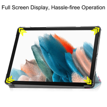 Fodral för Samsung Galaxy Tab A9+, Techsuit, FoldPro Unicorn, Flerfärgad